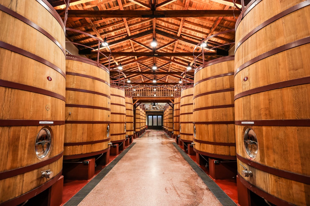 Interior de bodega en Haro, La Rioja, capital del enoturismo riojano