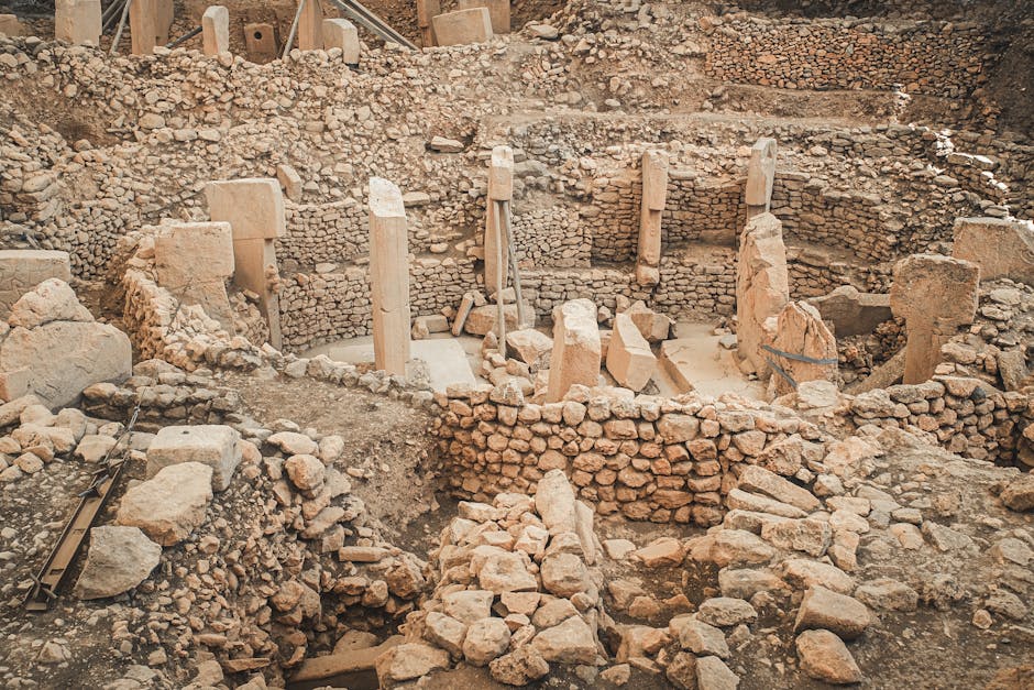 Restos arqueológicos de la ciudad celtíbera de Contrebia Leucade en La Rioja